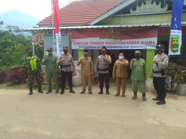 Polres Pesawaran Resmikan KTN di Desa Babakan Loa