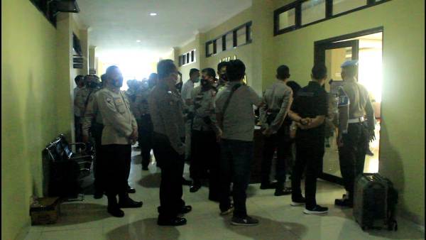 Wartawan Dilarang Meliput Vaksinasi Covid-19 Polresta Bandar Lampung