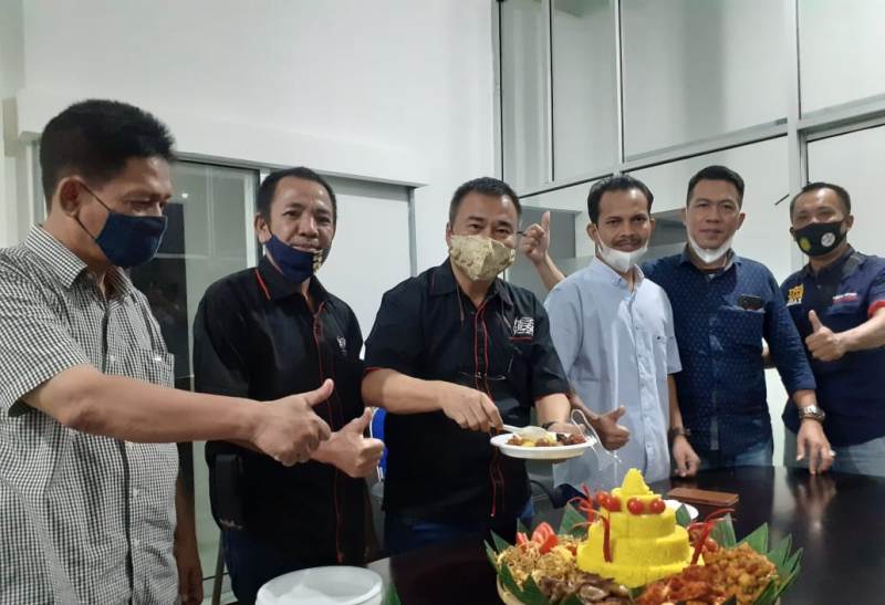 Peringati HUT Ke-4, Ketua SMSI Lampung Ajak Tingkatkan Kekompakan