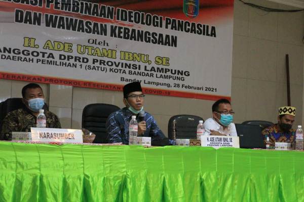 Ade Utami Ibnu Ajak Warga Bandar Lampung Implementasikan Nilai Pancasila Dalam Bermasyarakat