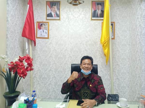 Wakil Ketua III DPRD Lampung Ajak Masyarakat Teraokan Prokes