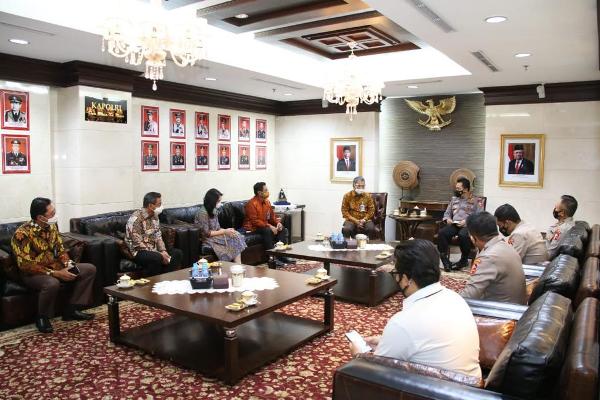 Silahturahmi Dengan BRI, Kapolri Dorong Inovasi UMKM di Tengah Pandemi Covid-19