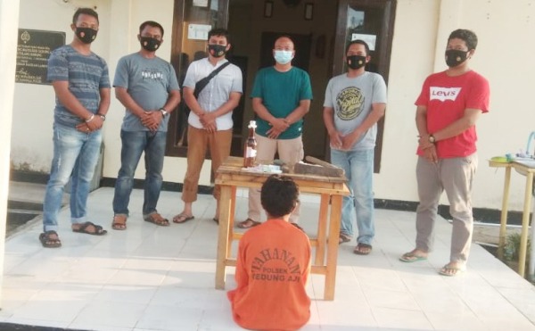 Polsek Gedung Aji Ungkap Pelaku Curat Uang Tunai Puluhan Juta