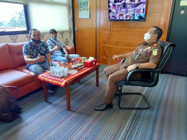 SPRI Kabupaten Tanggamus Kunjungi Kepala Kejaksaan Negeri Tanggamus