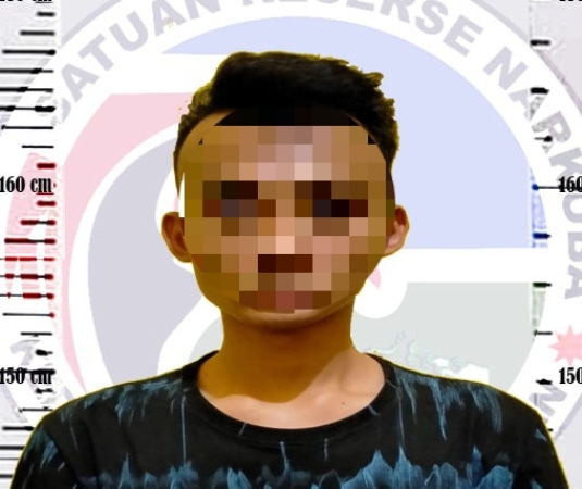 Satnarkoba Polres Way Kanan Amankan Pelaku Pengedar Sabu