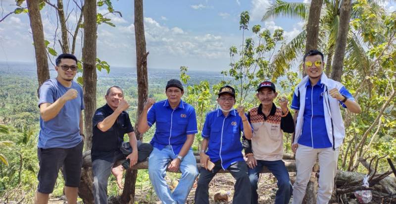 PWI Lampung Timur Kunjungi Taman Wisata Puncak Tamiang