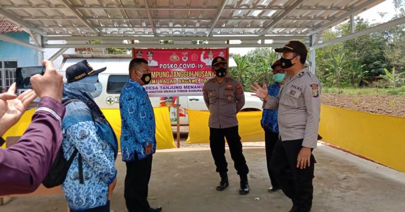 Kapolsek Mesuji Timur Resmikan KTN Desa Tanjung Manang Raya