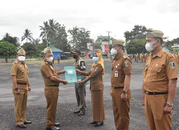 Ratusan PNS Golongan I, II dan III Di Lampung Timur Naik Pangkat
