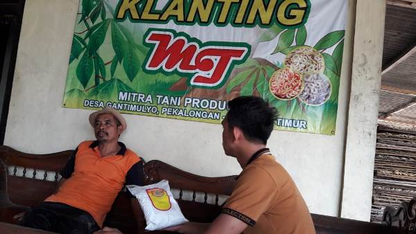 KUBE Desa Gantimulyo Terima Bantuan Dari Dinas Ketahanan Pangan Dan Hortikluturan Provinsi Lampung