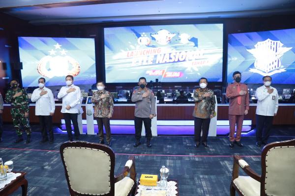 Kapolri Resmi Launching ETLE Nasional Tahap 1