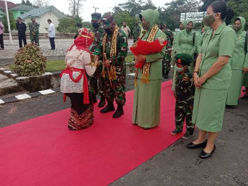 Danrem 043/Gatam Lakukan Kunker ke Kodim 0427/WK