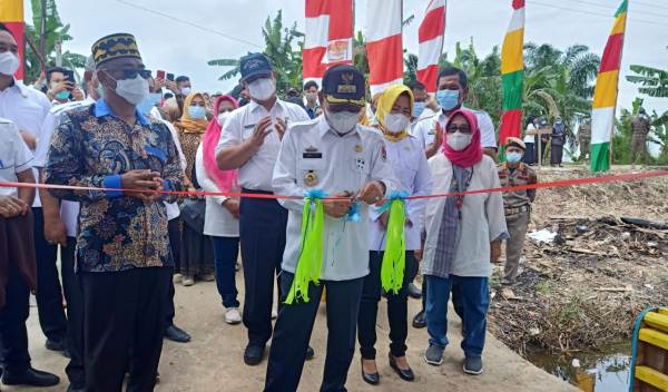 Bupati Mesuji Resmikan Taman Wisata Asik Wiralaga