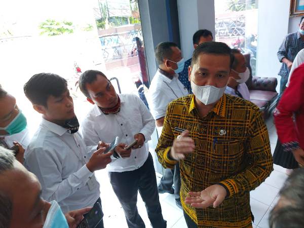 Plt Kadis Kominfotik Buka Kegiatan Uji Kompetensi Wartawan Angkatan XXII PWI Provinsi Lampung