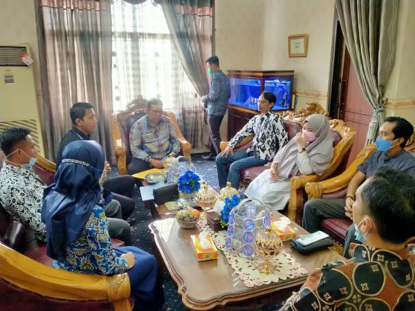 DPC Askonas Lampung Timur Audiensi Dengan Wakil Bupati Lampung Timur