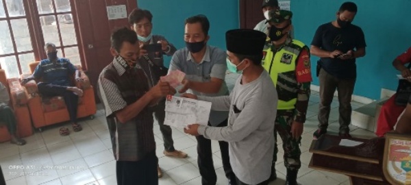141 Warga Tiyuh Panarangan Terima BLT DD Tahap I 