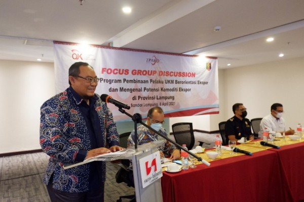 Soal Potensi Komoditi Ekspor UKM, OJK Provinsi Lampung Gelar FGD