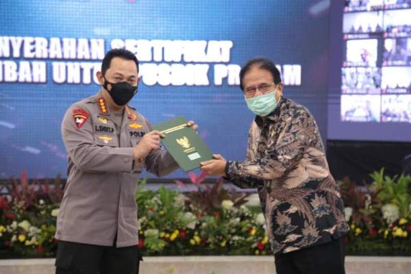 Implementasi Pengaduan Masyarakat, Kapolri Launching Aplikasi Propam Presisi
