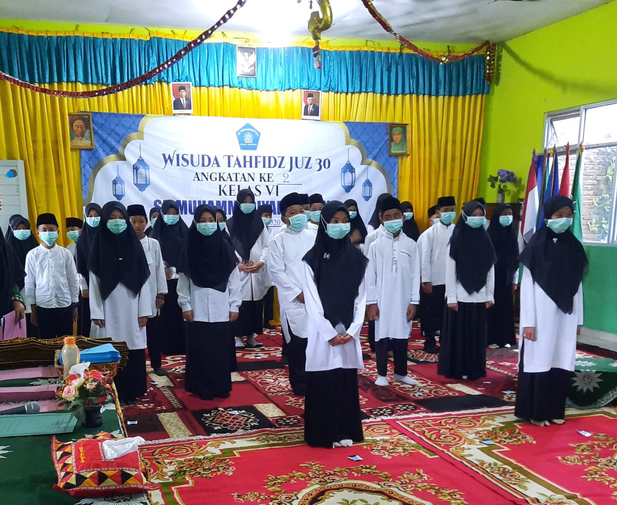 SD Muhammadiyah Gisting Wisuda 33 Tahfizd Al-Quran