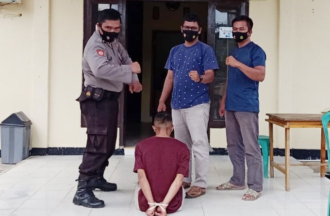 Paksa dan Ancam Pacar Bersetubuh, Pemuda di Gedung Aji Tulang Bawang Ini Diringkus Polisi