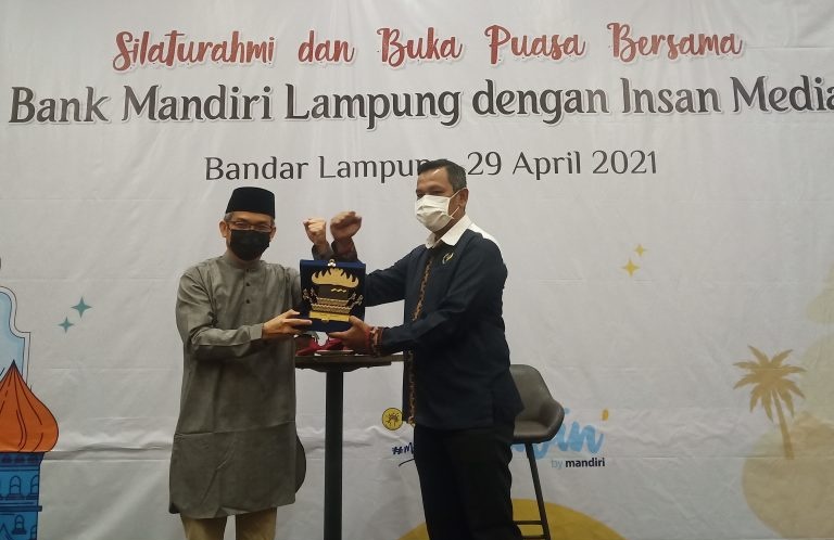 Jalin Sinergi Dan Pererat Tali Silaturahmi, Bank Mandiri Cabang Lampung Buka Puasa Bersama Insan Pers