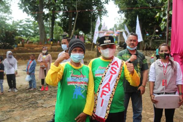 Bupati Dawam Rahardjo Hadiri Pelatihan Instruktur Senam Dan Aerobik Lampung Timur