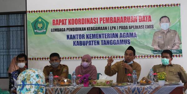 PAPKI Kemenag Tanggamus Fasilitasi Operator Pesantren