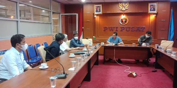 Pasca Ditetapkan Sebagai Tuan Rumah HPN Tahun 2022, Pemprov Sultra Lakukan Pertemuan Dengan PWI Pusat