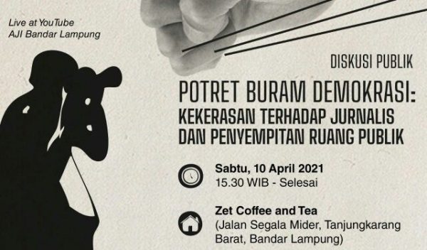 LBH Bersama AJI Dan LBH Pers Bandar Lampung Akan Gelar Diskusi Bertajuk Potret Buram Demokrasi
