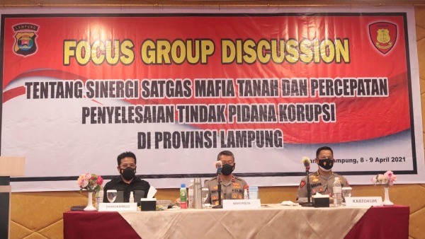 Polda Lampung Fokuskan Penanganan Mafia Tanah, Warga Negara Mulya Minta Percepat Perkara Pengrusakan Lahan Perkebunan