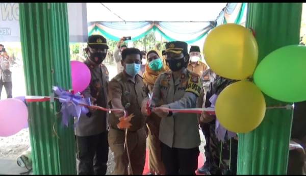 Waka Polres Tanggamus Resmikan KTN Kecamatan Wonosobo