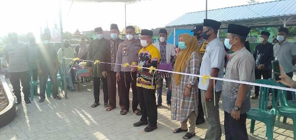 Desa Gedung Boga Gelar Lomba Bertema Ramadhan Berkilau dan Resmikan Pasar Tumpah