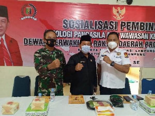 AR Suparno Lakukan Sosialisasi Pembinaan Ideologi Pancasila dan Wawasan Kebangsaan