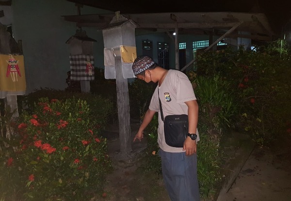 Polsek Dante Teladas Buru Pelaku Pembuang Bayi