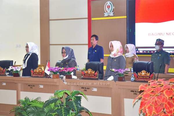 Lima Ranperda 2021 Masuk Tahap Pandangan Umum DPRD Kabupaten Mesuji