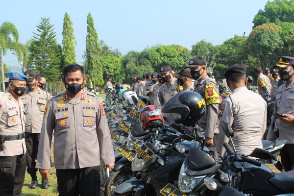 Kapolres Banyuasin Cek Randis Polres Dan Polsek Jajaran