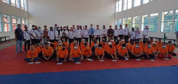 Warga Binaan Lapas Kelas IIB Kotaagung Diberi Pemahaman Bahaya Narkoba