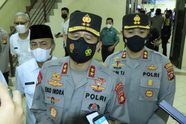 Kapolda Sumsel Apresiasi Pemkab Muba Dalam Penanganan Covid-19