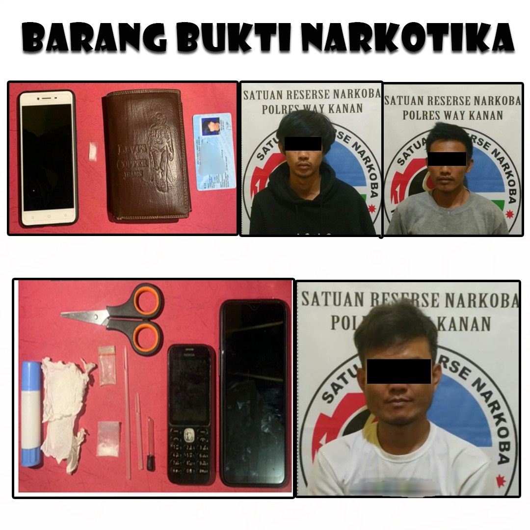 Edarkan Sabu-Sabu, 3 Warga Blambangan Umpu Way Kanan Ini Terancam Hukuman Mati