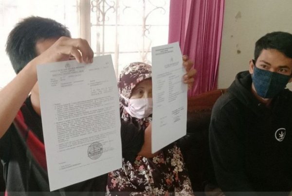 Dua Tahun Menunggu Proses Hukum Tanah Ayahnya di Polda Lampung Kasusnya SP3?