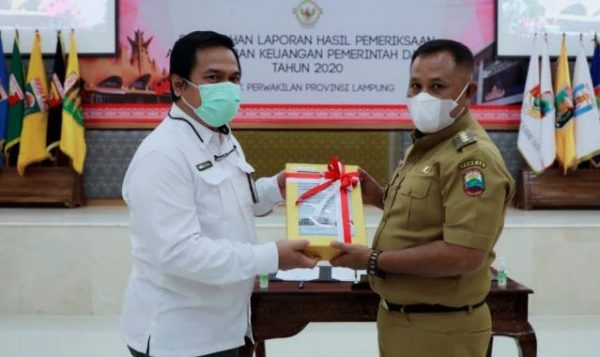 Kabupaten Lamsel Kembali Raih WTP Lima Kali Berturut-turut