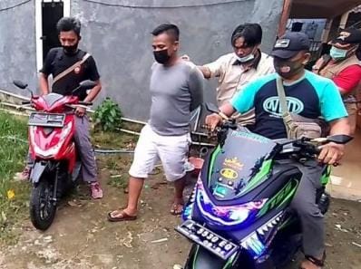 Polisi Bongkar Sindikat Penadah Motor Bodong di Kemiling
