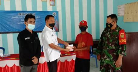 Sebanyak 55 KPM Kampung Umpu Bhakti Terima BLT-DD
