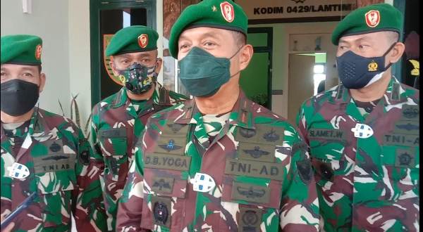 Kunker Perdana Di Boemi Tuah Bepadan, Danrem 043/Gatam Punya Kesan Tersendiri
