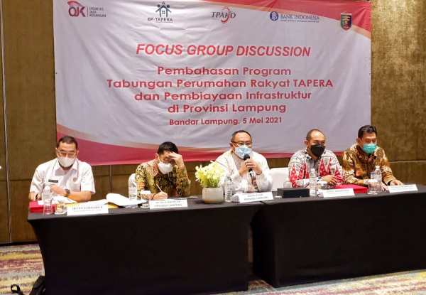 Bentuk Sinergitas, OJK Dukung TAPERA Di Provinsi Lampung
