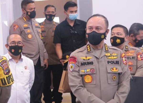 Irwasum Polri Komjen Agung Budi Maryanto Wasops di Polda Lampung