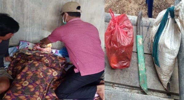 Polsek Gedung Aji Identifikasi Penemuan Mayat di Pinggir Sungai Tulang Bawang