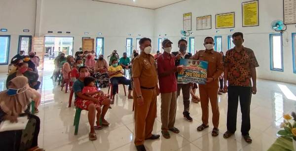 Sebanyak 85 KPM Desa Gedung Ram Terima BLT-DD