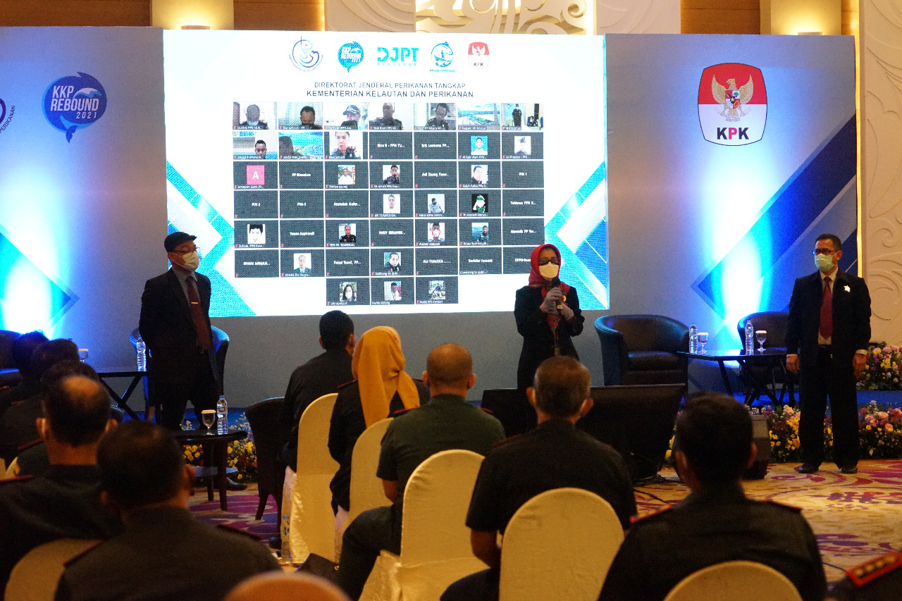 KPK Beri Prestasi Kepada Pejabat Eselon 2 dan 3 di Lingkungan KKP