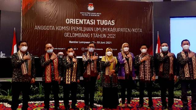 KPU Tanggamus Ikuti Orientasi Tugas