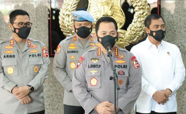 Tiga Kapolres di Roling, Dirkrimsus Dirlantas Dansat Brimob dan Kabid Propam Polda Lampung Diganti